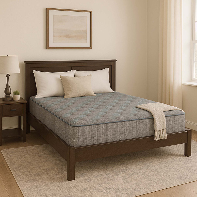 Matelas hybride à ressorts ensachés de 11 po Restonic Comfort Care , Très grand californien