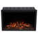 Highmark Traditional Electric Fireplace Insert Heater, WiFi, Google & Alexa Compatible, Logs & Crystals