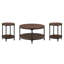Ensemble de 3 tables basses Fabiola