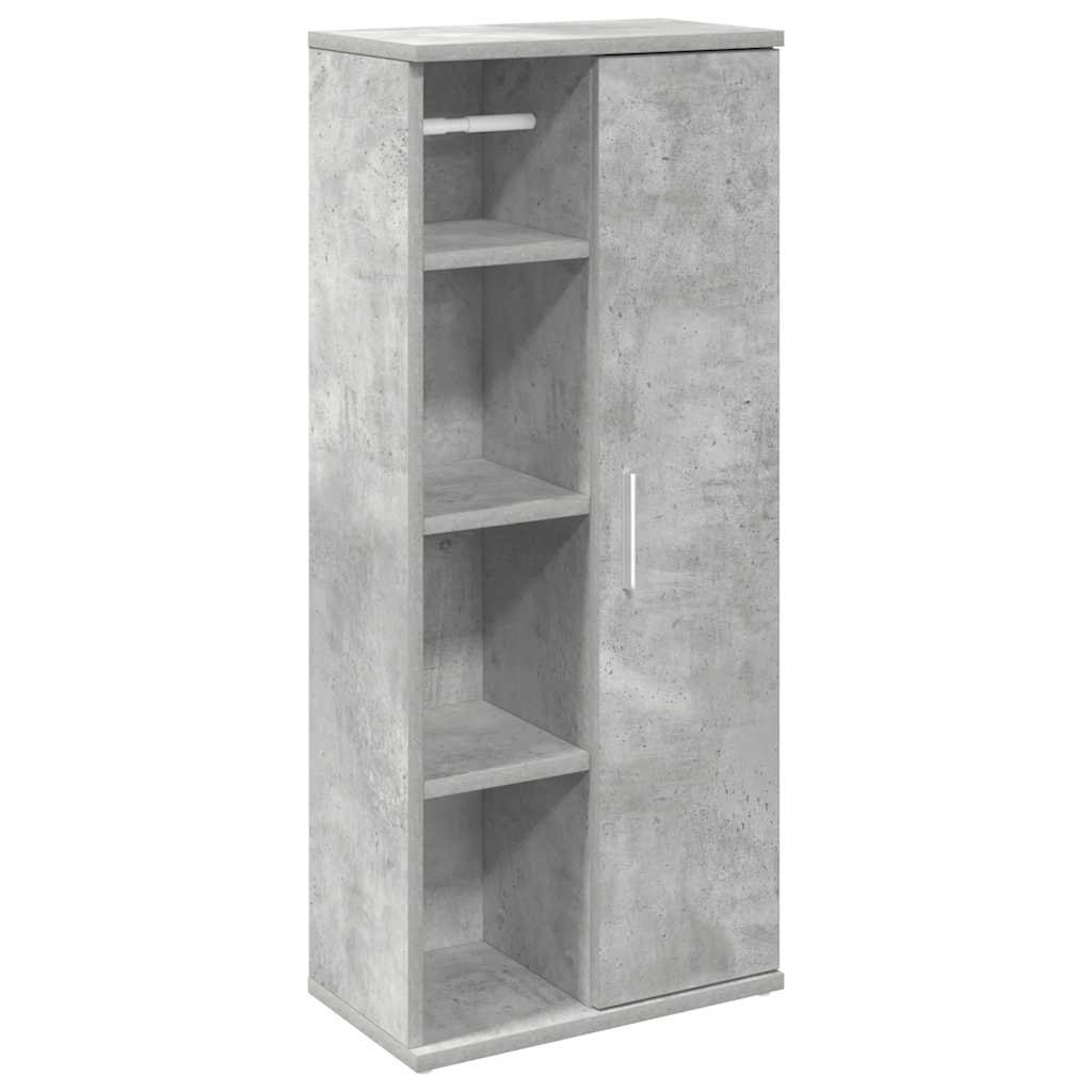 Vidaxl Bathroom Cabinet With Roll Holder Sonoma Oak 39X22x90 Cm