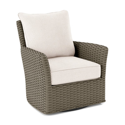 Lanai Upholstered Swivel Armchair