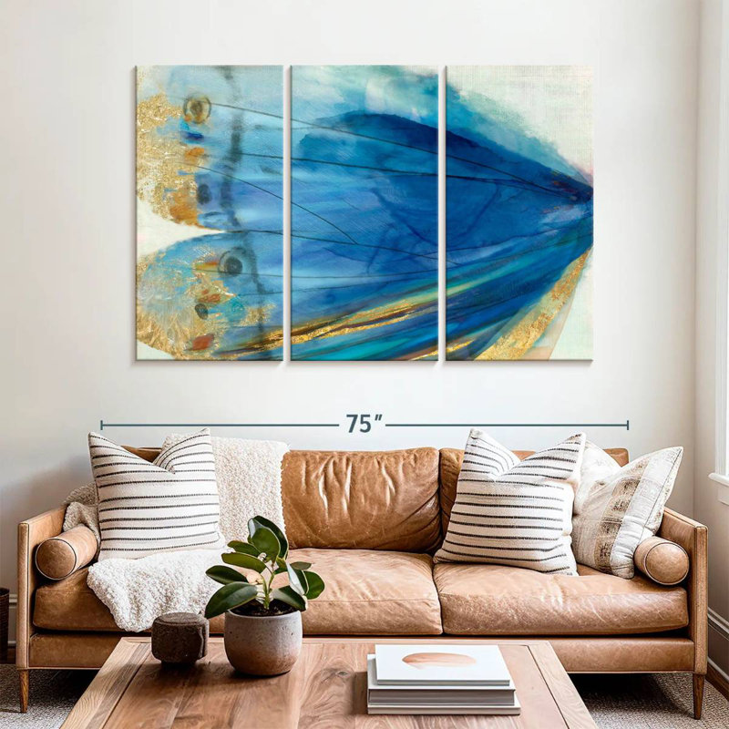 Avery Wing I, 42" H x 65" W