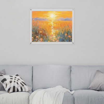 20X16 Inch Wall-Mounted Acrylic Sign Holder (3MM Thickness)
