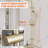 12" Rainfall Shower System, 3-Function with Waterfall Tub Spout & 3-Mode Handheld, Brushed Gold, CUPC Certified-125033871