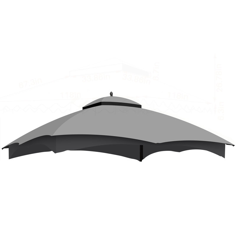 Auvent de remplacement de qualité supérieure pour les loisirs de plein air, protégé contre les rayons UV et résistant aux intempéries