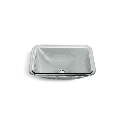 Yepsen Glass Undermount Bathroom Sink