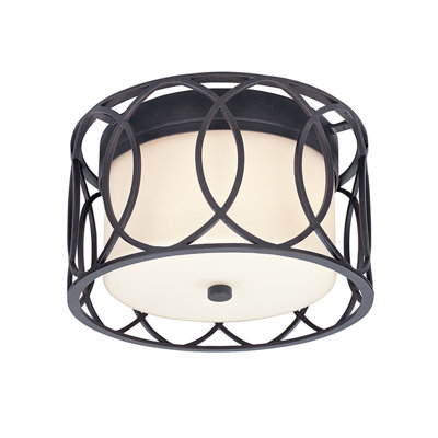 Sausalito Glass Flush Mount
