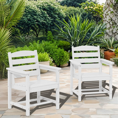 Chaise de patio en PEHD