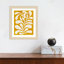«Lomi Goldenrod I» par Grace Poppframed, reproduction d'art-1333629359-1333629357