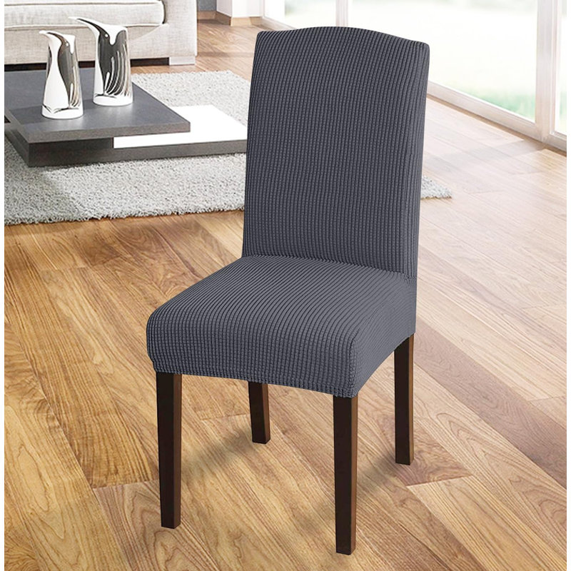 Dining Chair Slipcover, Grey