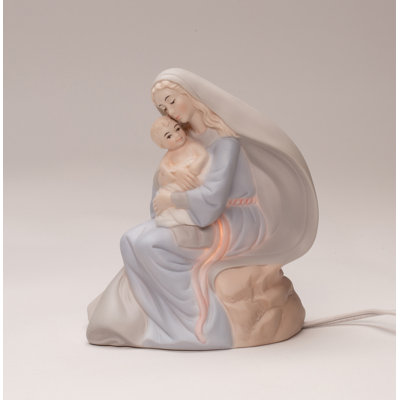 Madonna Holding Baby Night Light