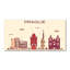 50cm W x 100cm L Glass Peel and Stick Panel