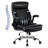 Ergonomic Executive Office Chair Adjustable  Swivel Leather Home Office Chair with Flip-up Armrests-640693398