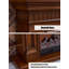 American-style electric heating fireplace cabinet with fireplace core-1777130500-1777130498