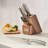Cuisinart 7pc Stainless Steel Essentials Block Set with Built in Sharpener