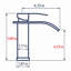 Robinet de lavabo monocommande pour salle de bain, design à trous, construction en acier inoxydable, cartouche en céramique de haute qualité, finition nickel brossé anticorrosion, tous les tuyaux d'alimentation inclus, profondeur 13,48, largeur 7,93.-136401442