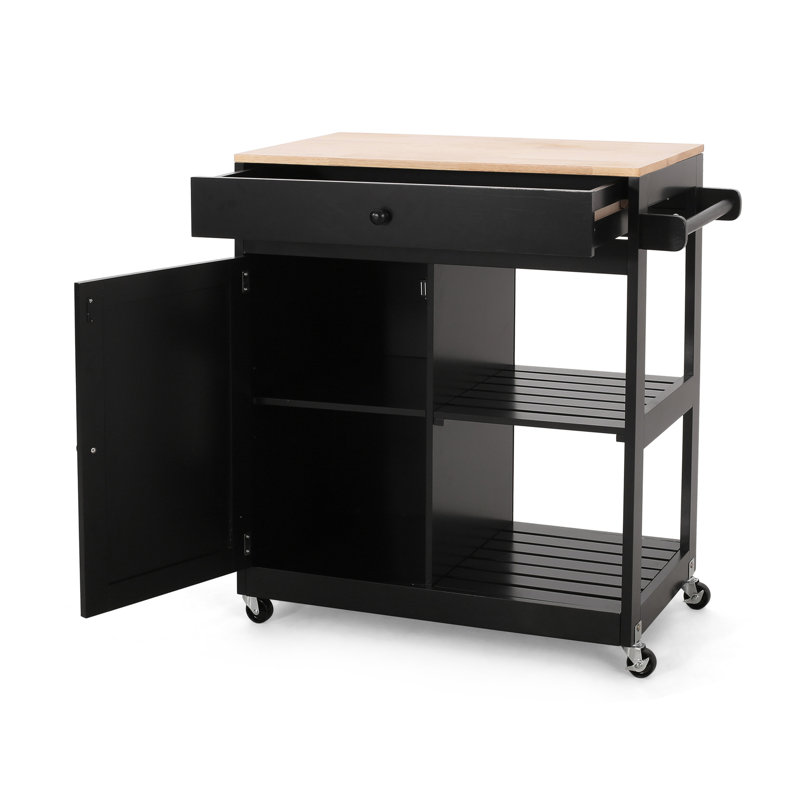 Chariot de cuisine polyvalent avec plusieurs options de rangement pour une cuisson efficace