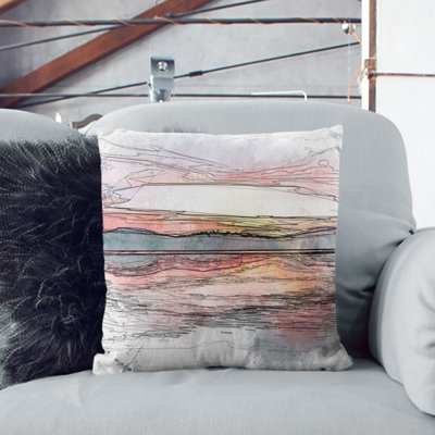 Abstract Square Cushion