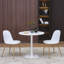 80Cm Round Dining Table,-1535171601