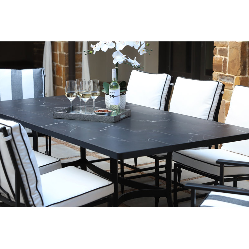 Outdoor Rectangle Dining Table, Venice Beach, Copper Creek