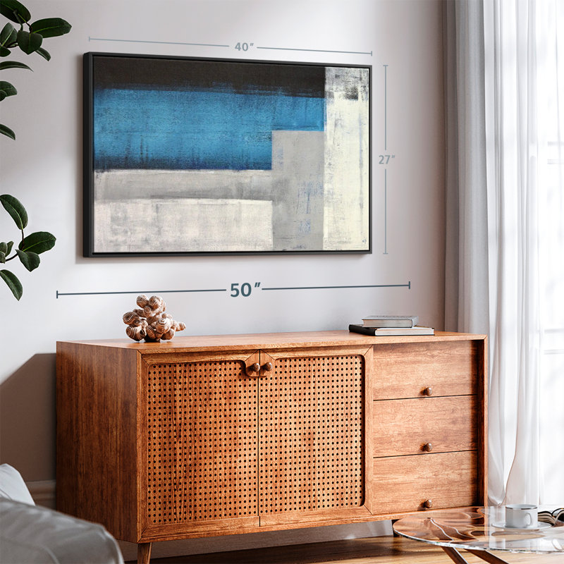 Modern Abstract Canvas Print, 40" H x 27" W