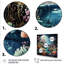 «Coral Mistic Underwater Kingdom III - Fantasy», art mural-430925325-430925314