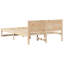 Bed Frame with Headboard Solid Pine Wood-2085284114-2085284127
