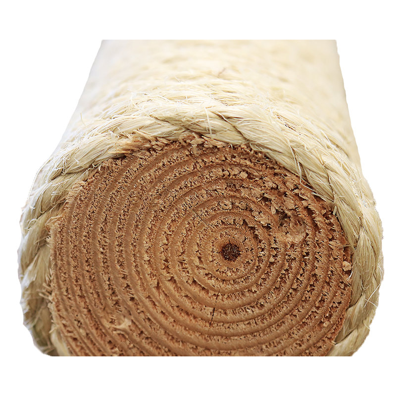 Arbre à chat en bois massif Prestige, Beige
