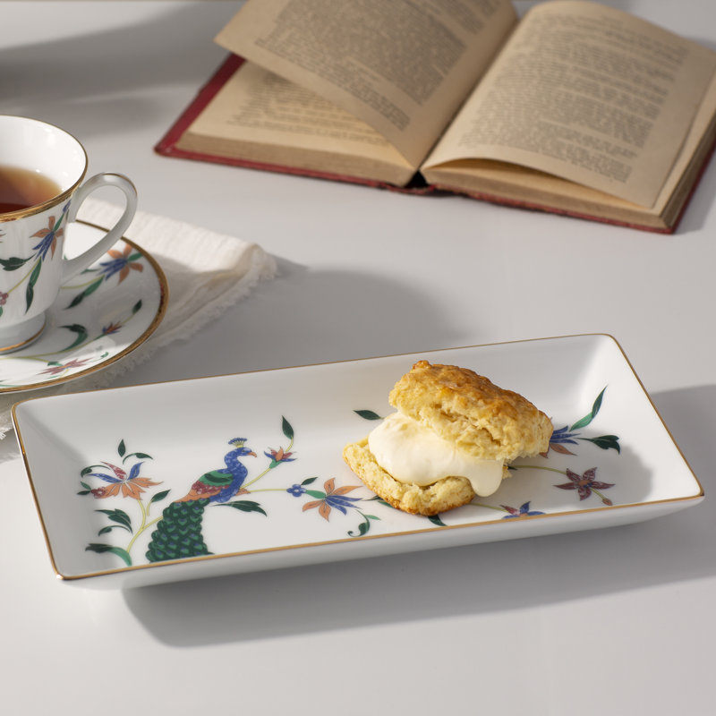 Noritake Bountiful Garden Rectangular Tray