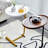 C-Shaped Side Table, Small Sofa Table