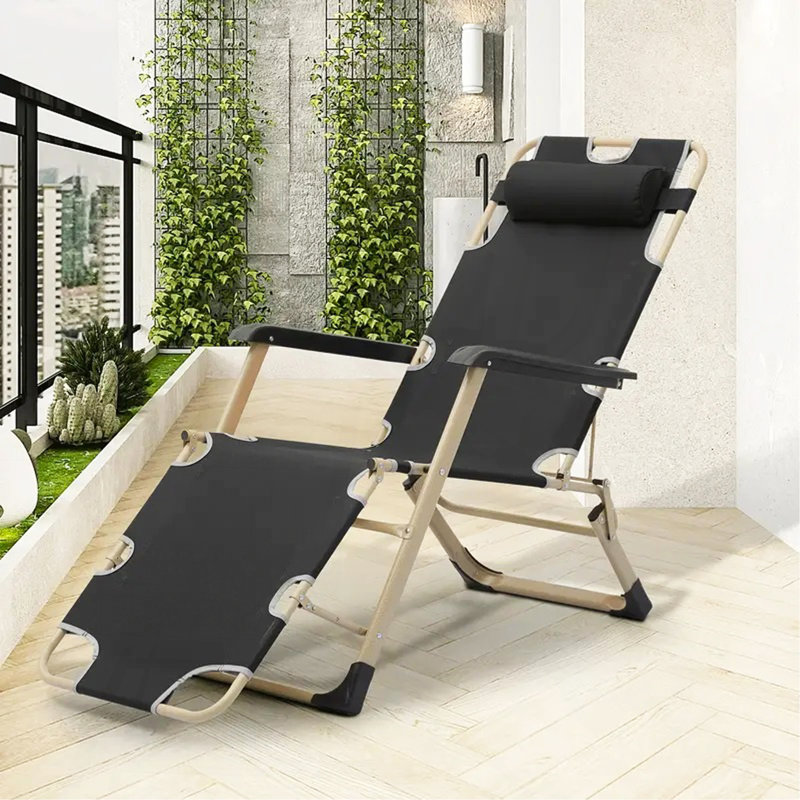 Deck Chair Black