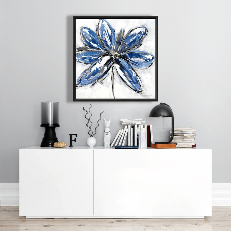 "Pétale bleue"