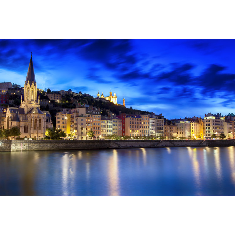 Lyon France by Robynmac - Wrapped Canvas Print, 51cm H x 76cm W