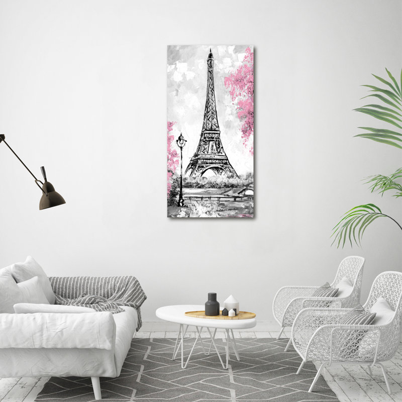 Eiffel Tower Paris - Wrapped Canvas Print