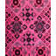 Overdyed Hand-Knotted Wool Modern-Contemporary Pink Area Rug 3' 2" x 5' 4"
