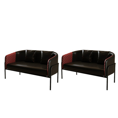 Faux Leather Upholstered Bench
