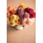  Ensemble de dahlia artificiel - fausses fleurs rose clair - ensemble de 7 tiges - 18 po de hauteur