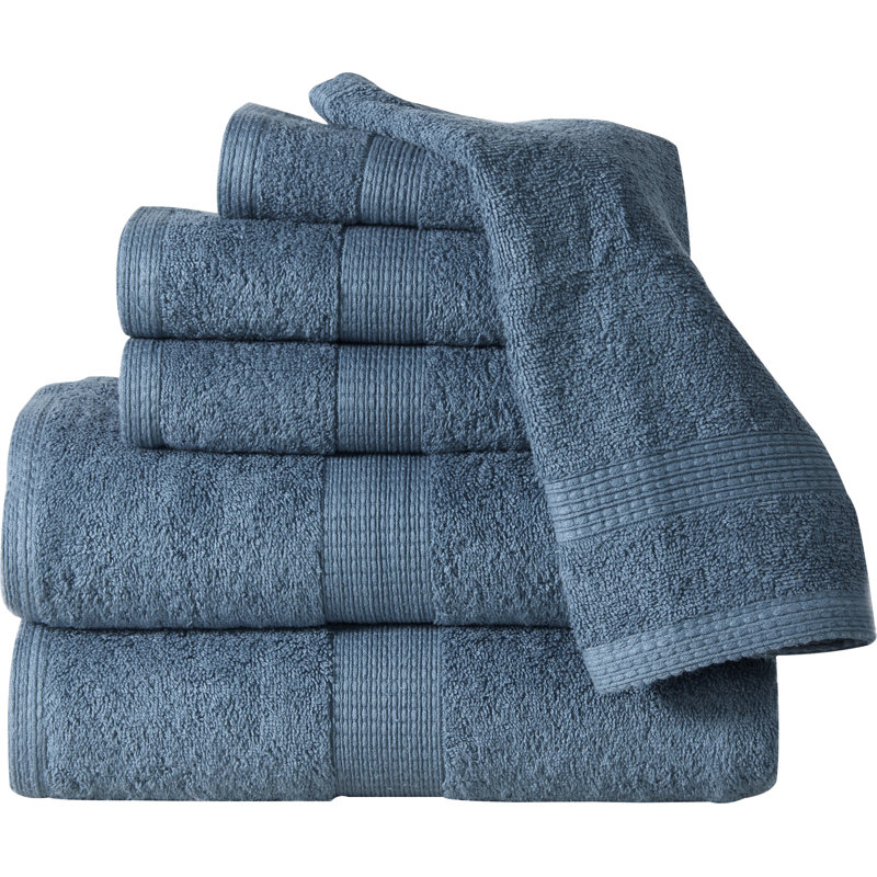 Haughton Cotton Plush Mulit-Size Set, Denim