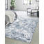 Tapis transitionnel Koru de couleur bleue-71264449