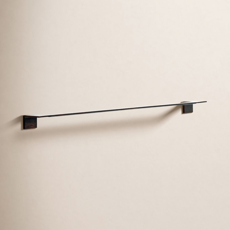 Vero 30" Wall Mounted Towel Bar, Venetian Bronze