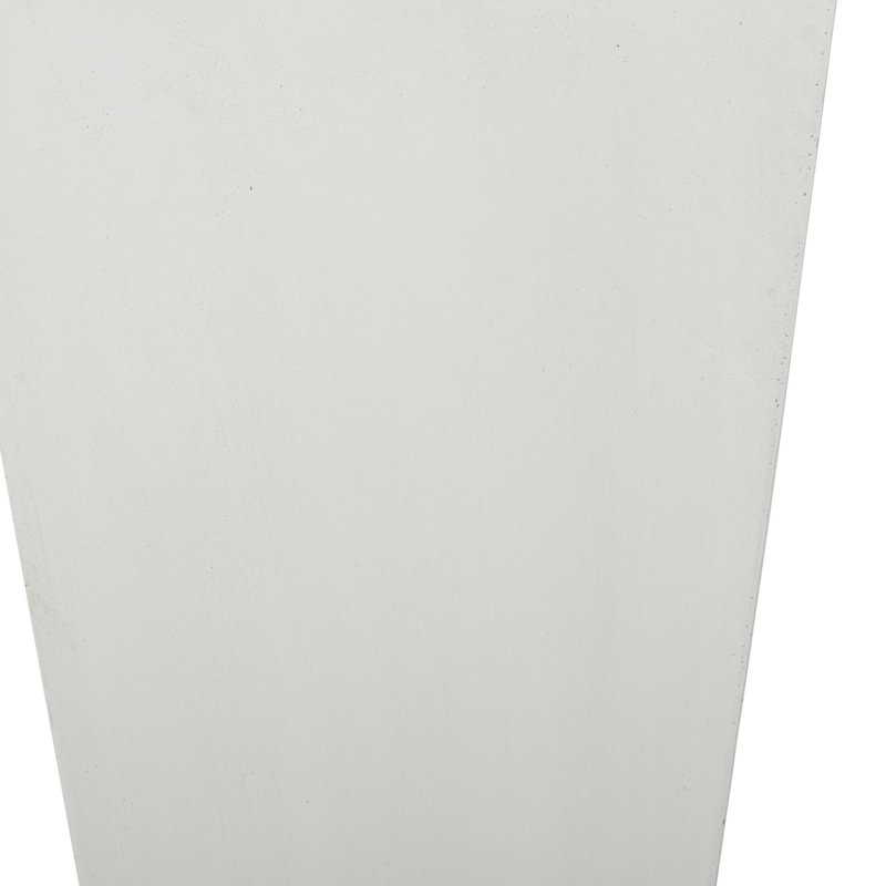 Modern and stylish tapered design planter, Matte White