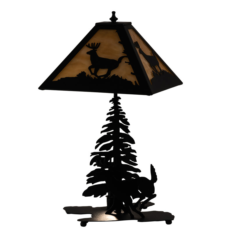 Lampe de table 21 po, Beige