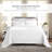 Scotia 100% Cotton All-Season Geometric Fret Jacquard Matelasse Bedspread/Coverlet Set-1646656933-1646656942