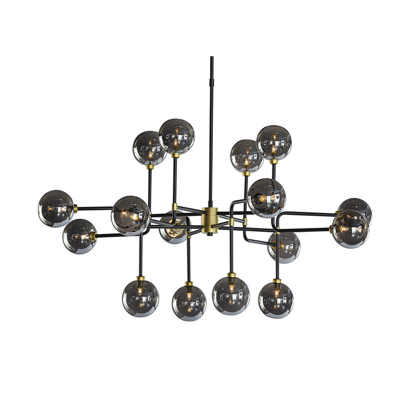 Denyell 16 - Light Glass Chandelier
