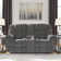 Foreside Reclining Loveseat With Console