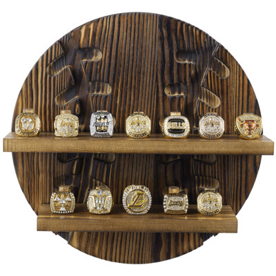Wall Mounted Baseball Ring Sport Display Rack