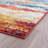Abstract Red/Blue/Gold Colorful Indoor Area Rug-1079594968