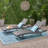 Patio PE Wicker Chaise-731543869