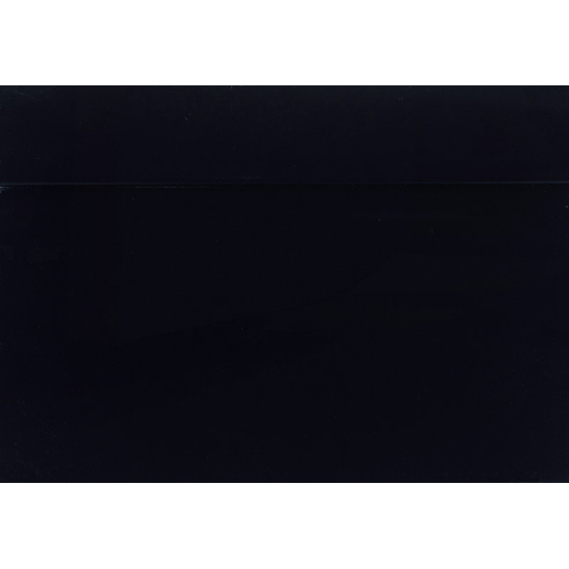 Lit traditionnel en bois de style Louis Philippe, Simple, Noir
