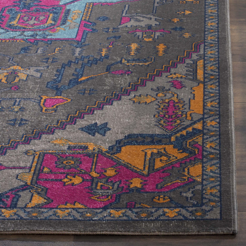 Calana Performance Oriental Rug, Rectangle 3' x 5'